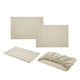 thumbnail image 1 of Juego de cama de satén sintético liso de 20 x 40 pulgadas x 2 fundas de almohada/colchón de cama de 78 x 80 pulgadas/108 x 102 pulgadas. Hoja, 1 of 8