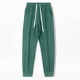 thumbnail image 6 of Cargo Pants for Men Elastic Waist Casual Loose Sports Jogger Straight Leg Outdoor Hiking Full Length Work Pants, 6 of 6