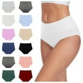 thumbnail image 2 of Lovzfmll Women's Underwear, High Waist Plus Size Panties, Cotton Comfort Briefs, Everyday Wear Underwear with Soft Elastic Waistband, 2 of 3