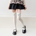 thumbnail image 3 of Inevnen Baby Girls Socks Cartoon Animals Rabbit Dog Elastic Thigh High Socks Toddler One Size, 3 of 4