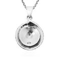 thumbnail image 6 of Mystical & Ancient Ouroboros Symbol w/ Eye Sterling Silver Necklace, 6 of 6