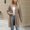 Brown, variant on Sentmoon Knit Sweater for Women Oversized Long Sleeve Fall Womens Clothes Solid Color Stretchy and Flexible Loose Knitted Women's Fashion with Pocket Winter Stylish for Lounge Sweater L