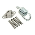 thumbnail image 2 of Hammock Bracket Suspension Hook, Firm Connection Hammock Chair Ultimate Hanging Kit Rugged Durable High Hardness With Spring For Chair, 2 of 8