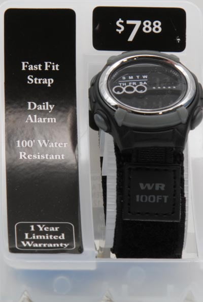 how to set a digital watch from walmart