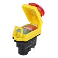 thumbnail image 2 of 250v 16a Ip54 Start Stop Switch No Volt Release Switch With Emergency, 2 of 5