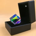 thumbnail image 6 of Optical Color-Collecting Glass Cube Prism 6-Sided Light Rainbow Maker Prism Lens with Light Box Reflective Light Spe, 6 of 9