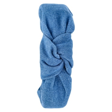 Time and Tru Women's Denim Knotted Headband