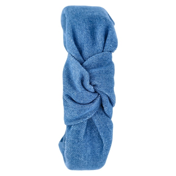 Time and Tru Women's Denim Knotted Headband