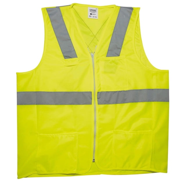 Chaleco De Tela Amarillo Urrea AV EG USCH73