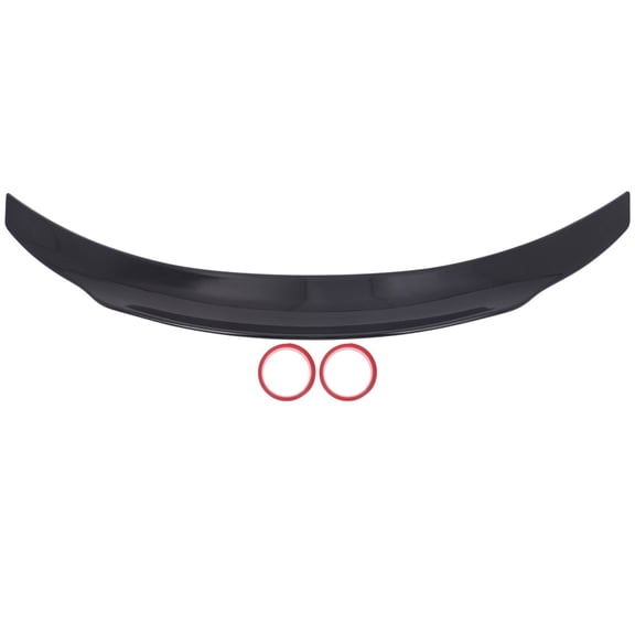 TOPAZ Rear Trunk Spoiler Wing PSM Style Compatible with Mercedes Benz W205 C200 C300 C43 AMG 2DR 2015 2016 2017 2018 2019 2020 2021