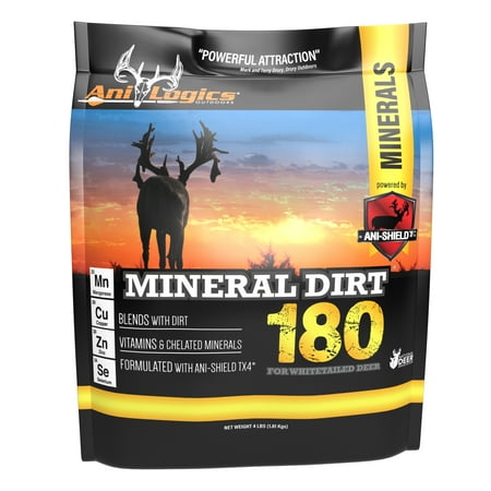 Ani-Logics Outdoors Mineral Dirt 180 Deer Attractant 4 lb Bag