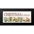 thumbnail image 2 of Reed, Tara 18x10 Black Modern Framed Museum Art Print Titled - Christmas By the Sea Panel sign, 2 of 5