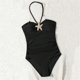 thumbnail image 4 of Odeerbi Traje de Baño de Entrenamiento de Una Sola Pieza de Impresión Del Corazón de Las Niñas de 8-13 Años Traje de Baño de Surf de Playa Seco Rápido Traje de Baño Sin Mangas de Verano, 4 of 7