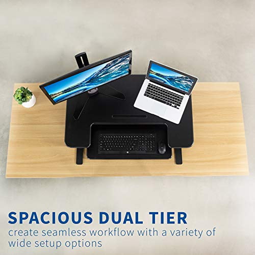 Vivo black 36 desk riser deals