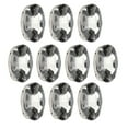 thumbnail image 2 of YLSHRF Sewing Beads,Sewing Accessory,10pcs Sew On Rhinestones Crystals Shiny Buttons Decoration For DIY Crafts Clothes Shoes Bags, 2 of 8