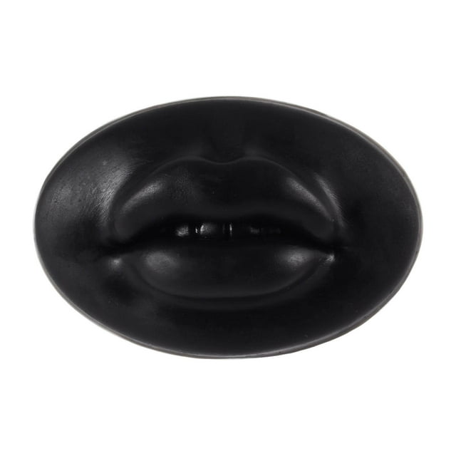 lionlar 3D Practice Board Reused Training Accessories Soft Skin Practice Mouth Model Black