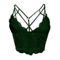 thumbnail image 5 of Brilliant Sexy Temptation Mesh Nightdress Women's Lace Perspective Sling Back Bra Underwear Vest(Green,XXXL) Clearance Clothes under $5.00, 5 of 6