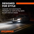 thumbnail image 4 of SYLVANIA 9012 LED - Fog Lights For Cars and Trucks - Headlight Bulbs for Off Road Powersports - 6000k Cool White LED Light - Long-Lasting Bulbs - No Polarity - DIY Upgrade, 4 of 9