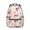 Pioneer Flower Floral-1, variant on Pioneer Flower Floral Print Pattern Backpack for School, Cute School Bag with Adjustable Shoulder Straps and Padded Back, 15.3"x11"x7.1"
