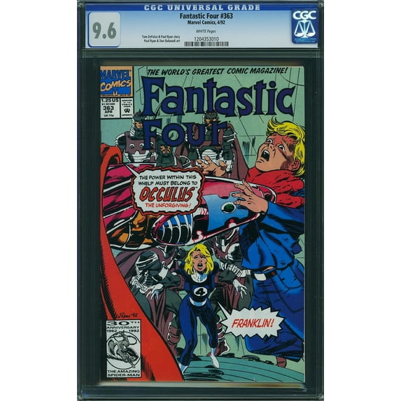 Fantastic Four #363 - CGC 9.6 Comic Book