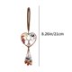 thumbnail image 3 of Hand Woven Colorful Crystal Crushed Tree Of Life Car Hangings Indoor Hangings, 3 of 6