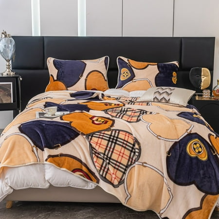 

Flannel Blanket Air Conditioner Afternoon Napping Cover