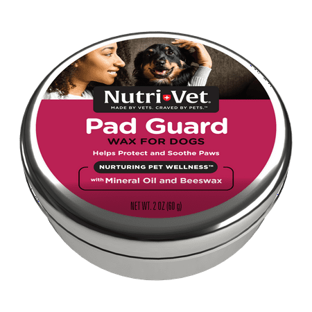 UPC: 0669125999455 | Nutri-Vet Pad Guard Wax for Dogs | Prevent Pad Injury | 2 ounces