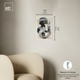 thumbnail image 5 of Slither Abstract Shapes Wall Art Canvas Wall Art by Art Remedy, Gallery Wrapped, 10" x 15", 5 of 7