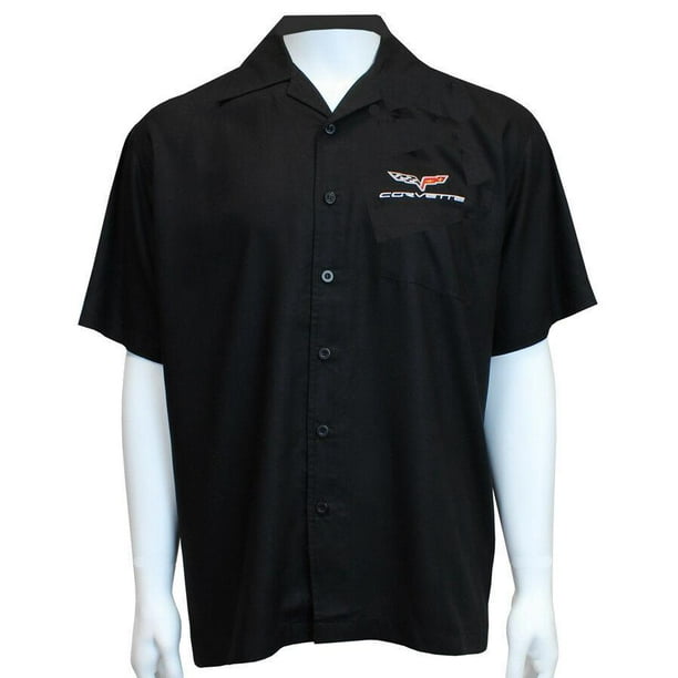 David Carey Classic Corvettes C6 Embroidered Mechanics Work Shirts