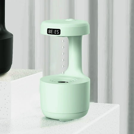 

ZHIYU Anti Humidifier Large 800ml Capacity Home Office Bedroom Mini Usb Desktop Air Water Droplets Backflow Aromatherapy Machine Anti Humidifier 1PC Working for 12 hours