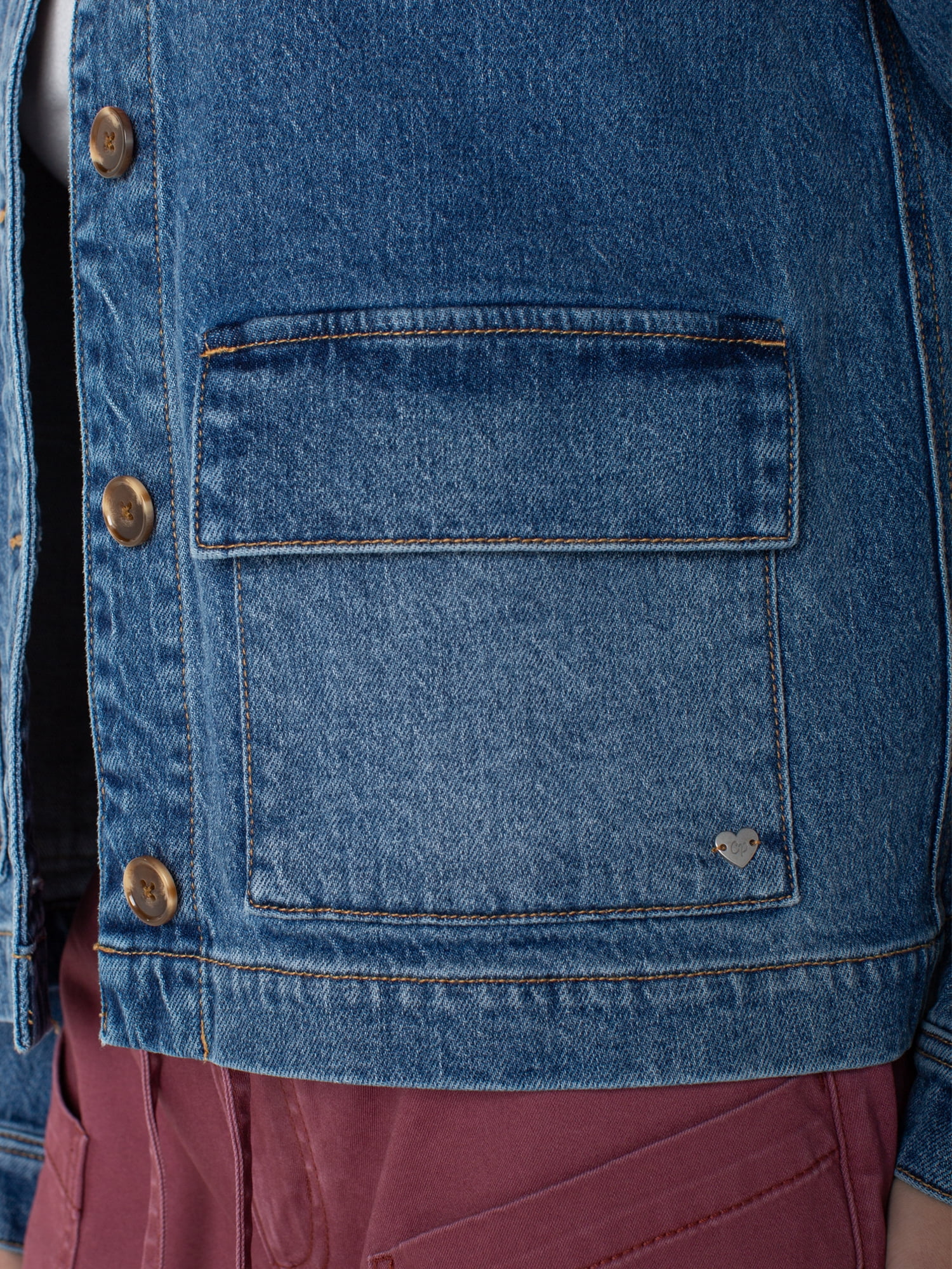 Celebrity Pink Women's and Women's Plus Boxy Barn Jacket, Sizes XS-4X