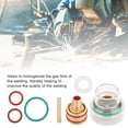 thumbnail image 3 of TIG Welding Kit TIG Collet Body Gas Lens Collet Consumables Kit for WP9 WP20 WP25 Torches with Glass Cup Clear View Gas Saving, 3 of 7