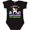 AB-Black, variant on Inktastic I Want a Unicorn for Christmas with Presents Boys or Girls Baby Bodysuit