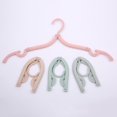 thumbnail image 2 of 8 Pieces Portable Plastic Foldable Garment Rack, 2 of 5