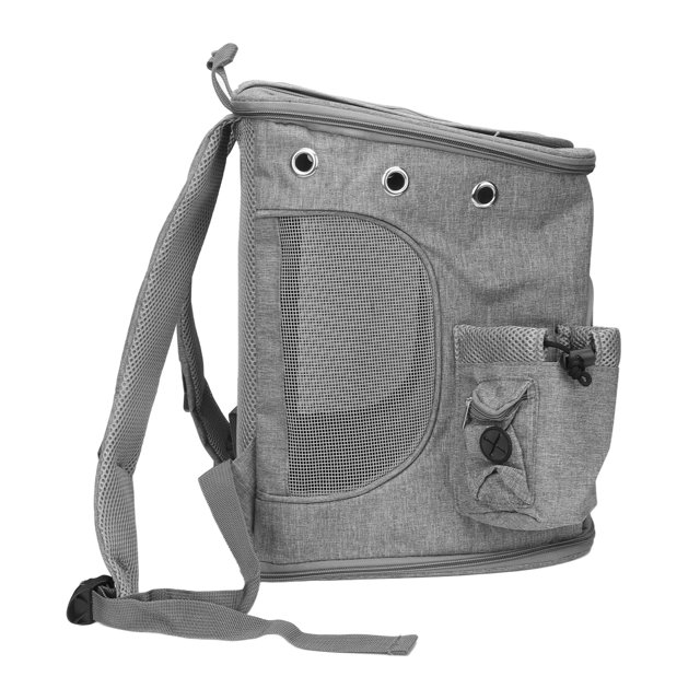 Mochila para Mascotas Expansible Respetuoso con el Medio Ambiente Mochila para Gatos Transpirable Bolsa para Gatos para Caminatas Viajes Camping Uso Al Aire Libre Mochila de Malla Anggrek Otros