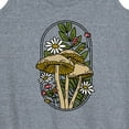 thumbnail image 3 of Instant Message - Mushrooms And Flowers - Women's Racerback Tank Top, 3 of 6