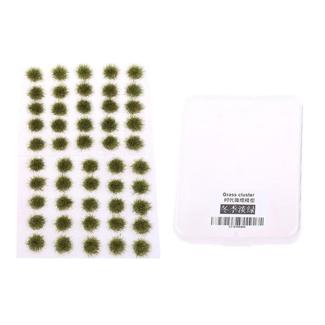 STARTIST Static Tufts, Grass Tufts Landscape Modelling Flower Cluster Grass Tuft Light Light Green
