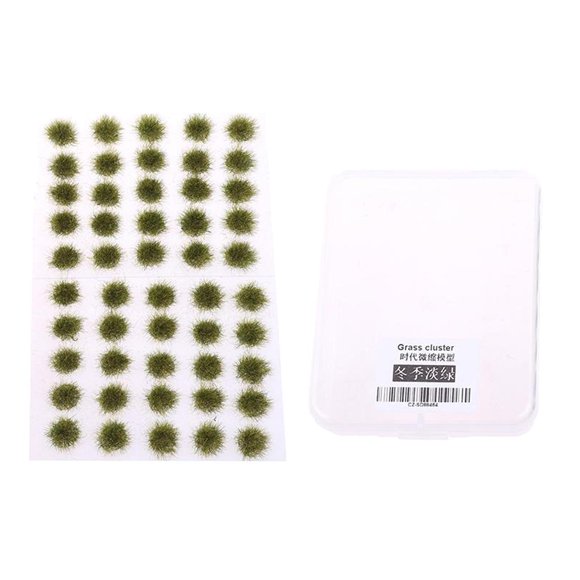 STARTIST Static Tufts, Grass Tufts Landscape Modelling Flower Cluster Grass Tuft Light Light Green