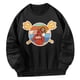 thumbnail image 3 of Sudadera con cuello redondo para mujer Ropa deportiva Estampado gráfico Ropa de mujer Manga larga S, 3 of 8