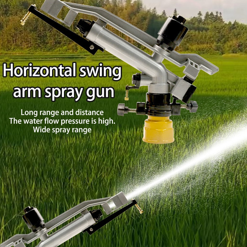 Adjustable Automatic Rotating Sprinklers For Lawn And Yard Irrigation