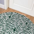 thumbnail image 1 of OPTIC DIAMOND EVERGREEN Indoor Floor Mat By Kavka Designs, 1 of 3