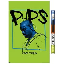 A$AP Ferg - Pups 22.375" x 34" Poster, by Trends International