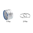 thumbnail image 3 of Uxcell Air Aluminum Ducting 6.5 Inch 3.28 Feet Non Insulated Aluminum Ducting with 2 Clamps for HVAC Ventilation, 3 of 4