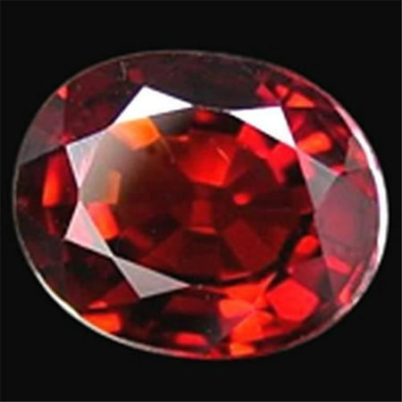 Si Ruby - Harry Chad Enterprises 7571 2.5 CT SI Red Oval Cut Sparkling Loose Ruby