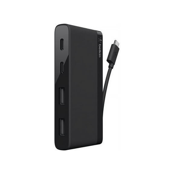 Belkin USB-C 4-Port Mini Hub - hub - 4 ports