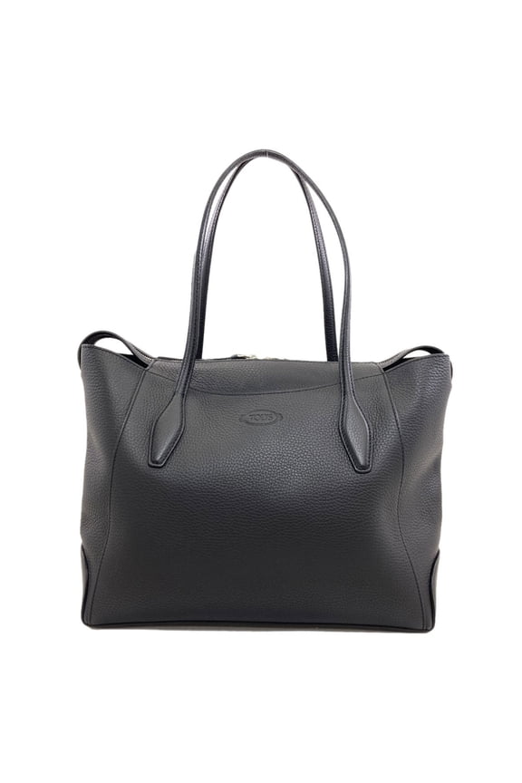 Pre-Owned Tod's Logo Tote Bag Leather Women's TODS