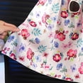 thumbnail image 6 of Quealent Toddler Girls Dress Cartoon Casual Dresses Flutter Sleeve Outfits 2-8Y (Pink, 5-6 Years), 6 of 6
