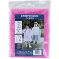 thumbnail image 3 of CTM Kids' One Size Fits Most Reusable Rain Poncho by Wootie, 3 of 4