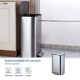 thumbnail image 3 of Bote de Basura de 45L, Bluelander, Acero Inoxidable, Mecanismo de Pedal y Bandeja Desmontable, 3 of 5