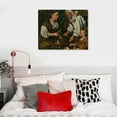 thumbnail image 5 of JEUXUS Diego Velazquez,An Old Woman Cooking Eggs Poster Print Decorative Painting Canvas Wall Art Living Room Posters Bedroom Painting  20x16in, 5 of 6